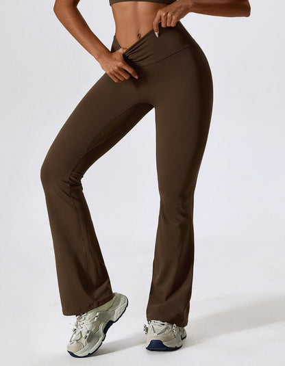 Flex™ - Flared High-Waist Fitness Leggings 