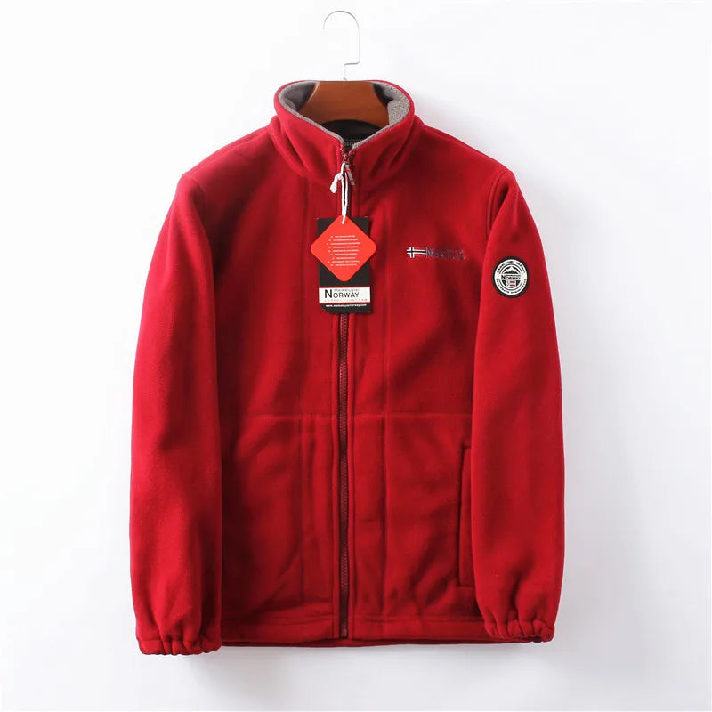 Casual polar fleece jacket for men | Elias