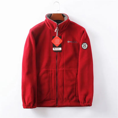 Casual polar fleece jacket for men | Elias