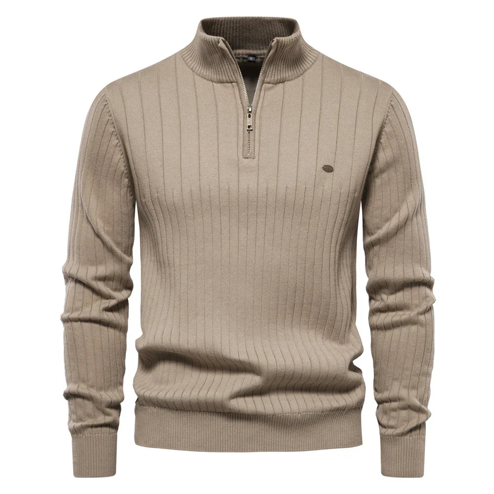 Aiopeson | New Autumn Zipper Sweater for Men