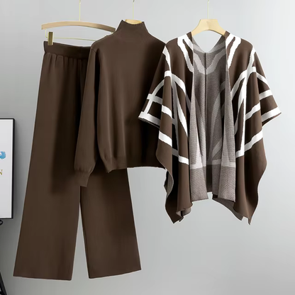 Sophia™ - Soft and Comfortable 3-Piece Knitted Set