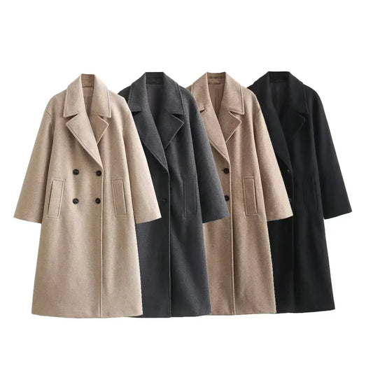 Jasmine | Fall/Winter Loose Long Coat