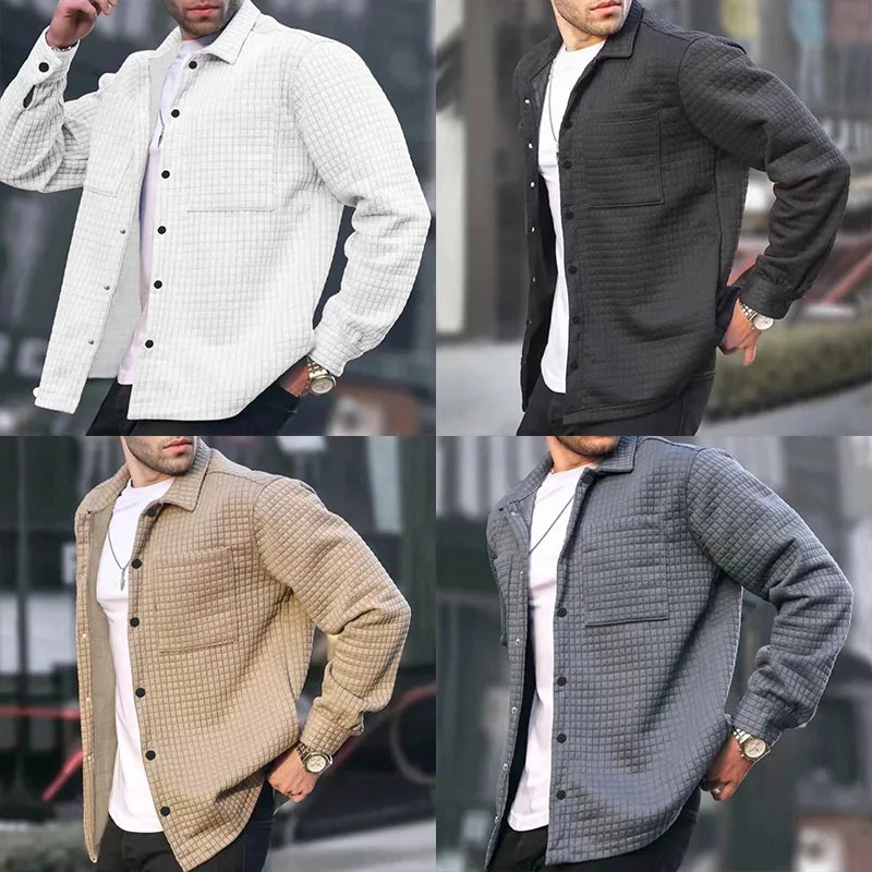 Bai | Waffle Pattern Shirt