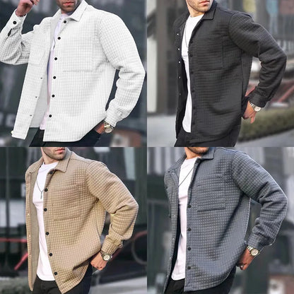Bai | Waffle Pattern Shirt