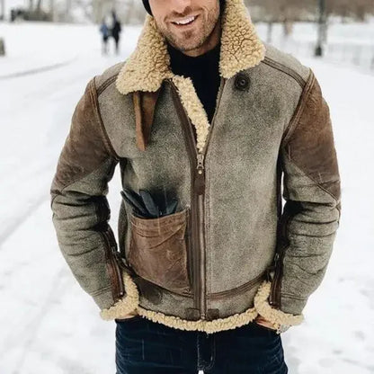 Bryan | Thickened Warm Faux Leather Men's Jacket