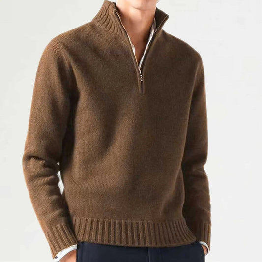Warm half-zip sweater for men | Onni