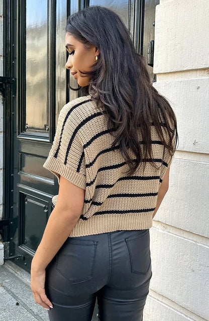 Elizabeth | Classic Striped Top