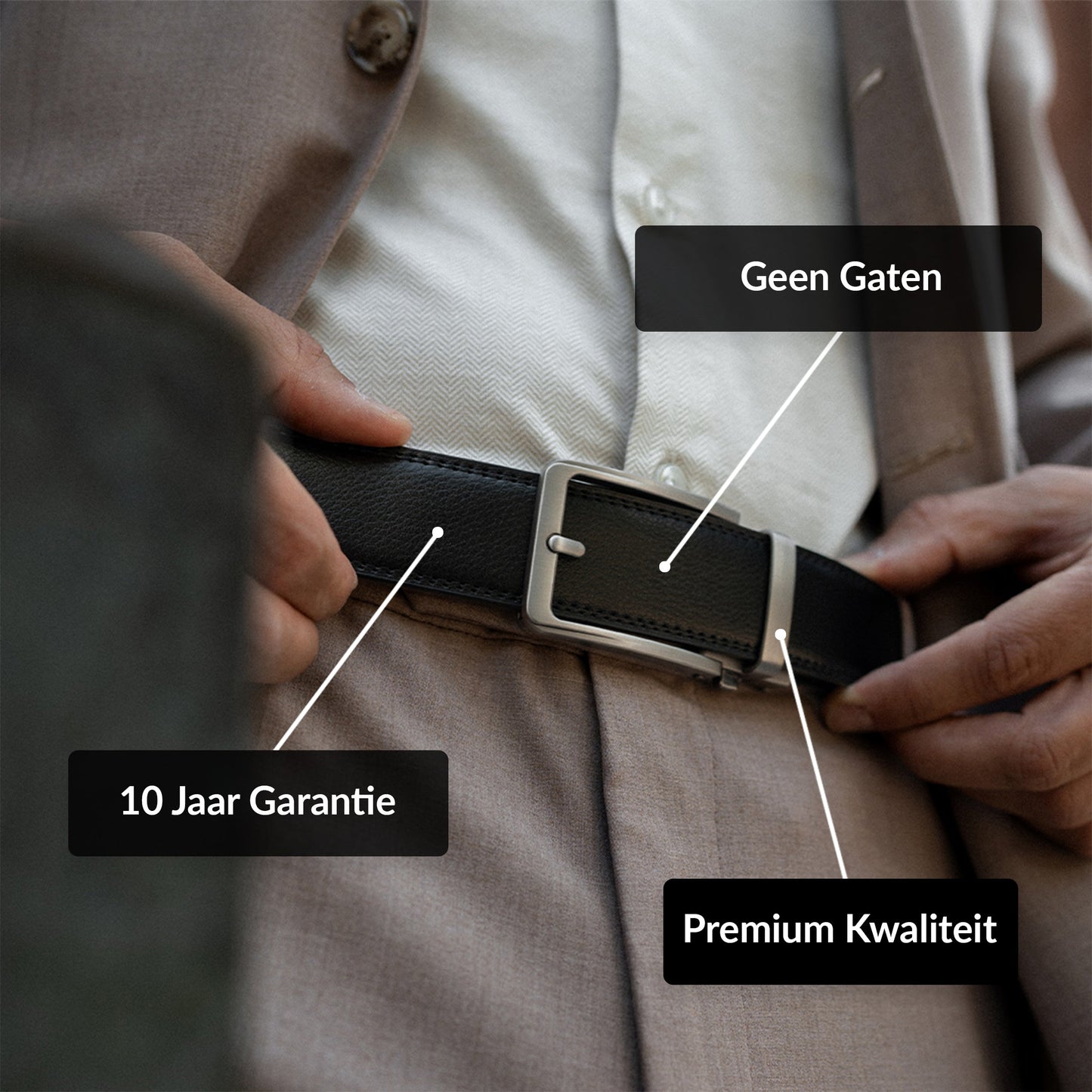 BuckleFree™: Innovative Belt Without Holes