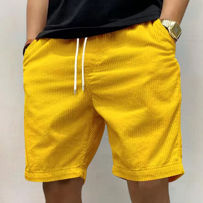Enzo | Short Corduroy Pants