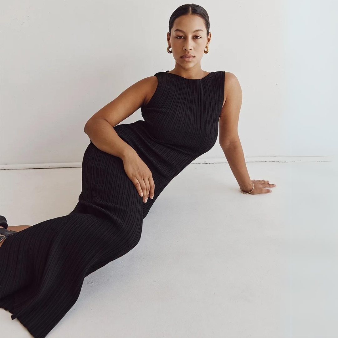 Elze | Stylish sleeveless maxi dress 