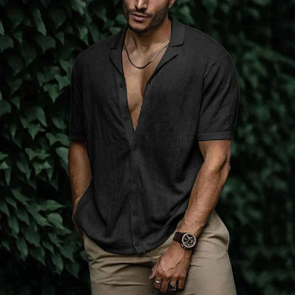 Omar | Knitted Summer Shirt 