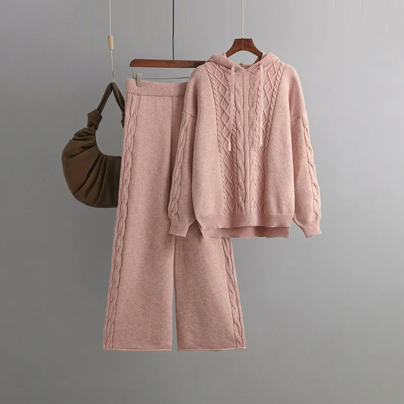 Roma™ - Super comfortable, oversized 3-piece knitted set