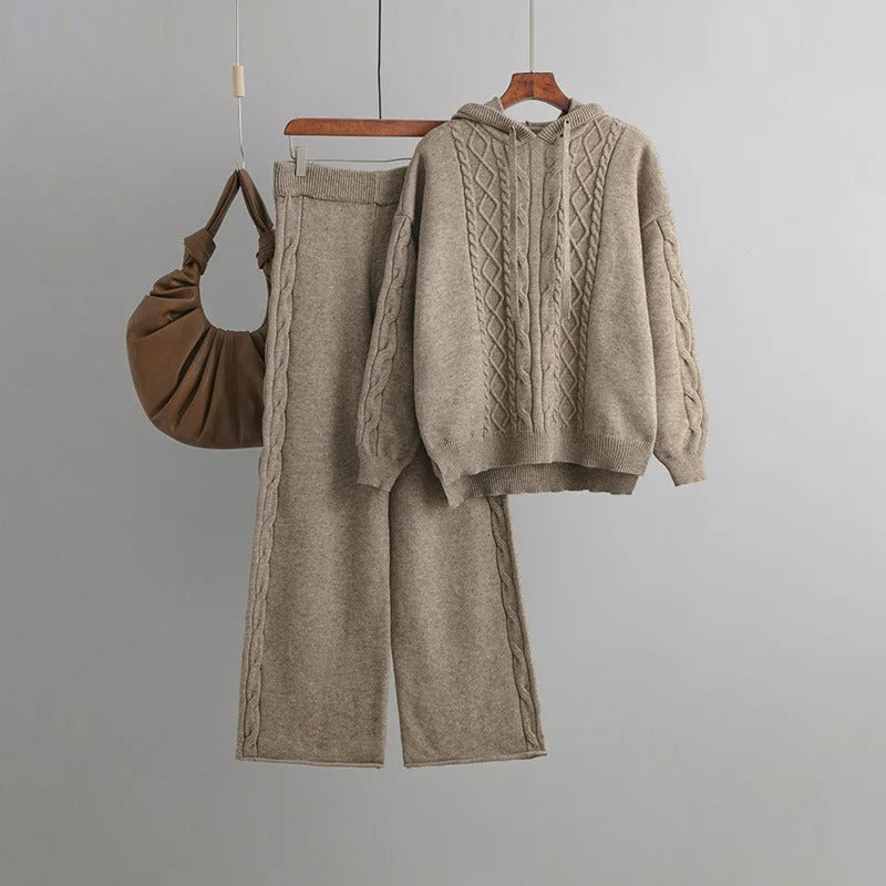 Roma™ - Super comfortable, oversized 3-piece knitted set