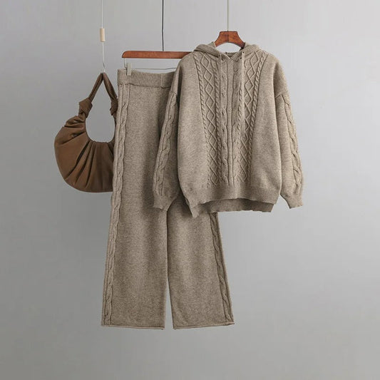 Roma™ - Super comfortable, oversized 3-piece knitted set
