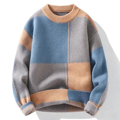 Warm knitted sweater | Casmani