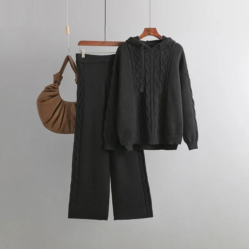 Roma™ - Super comfortable, oversized 3-piece knitted set