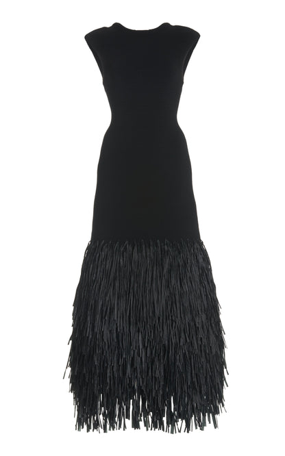 Renne | Elegant Flattering Dress with Tassels