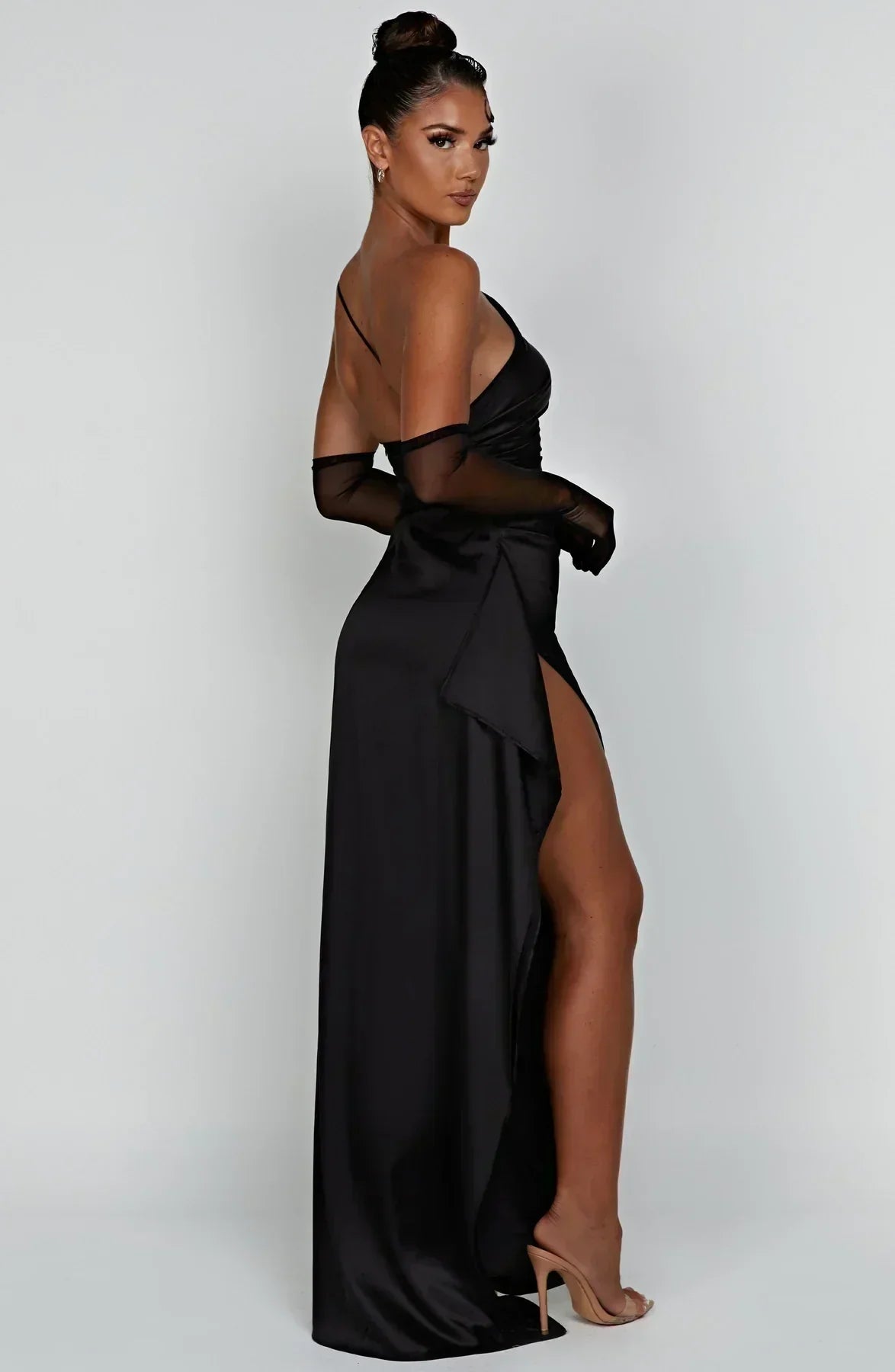 Nabila | Elegant one-shoulder dress for women