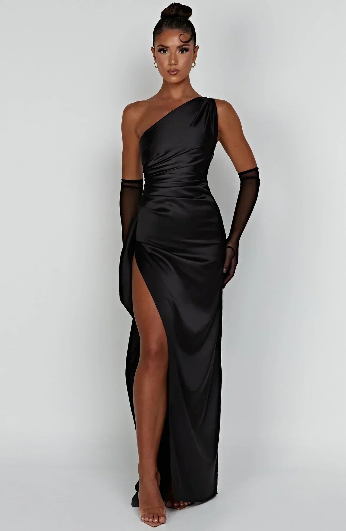 Nabila | Elegant one-shoulder dress for women