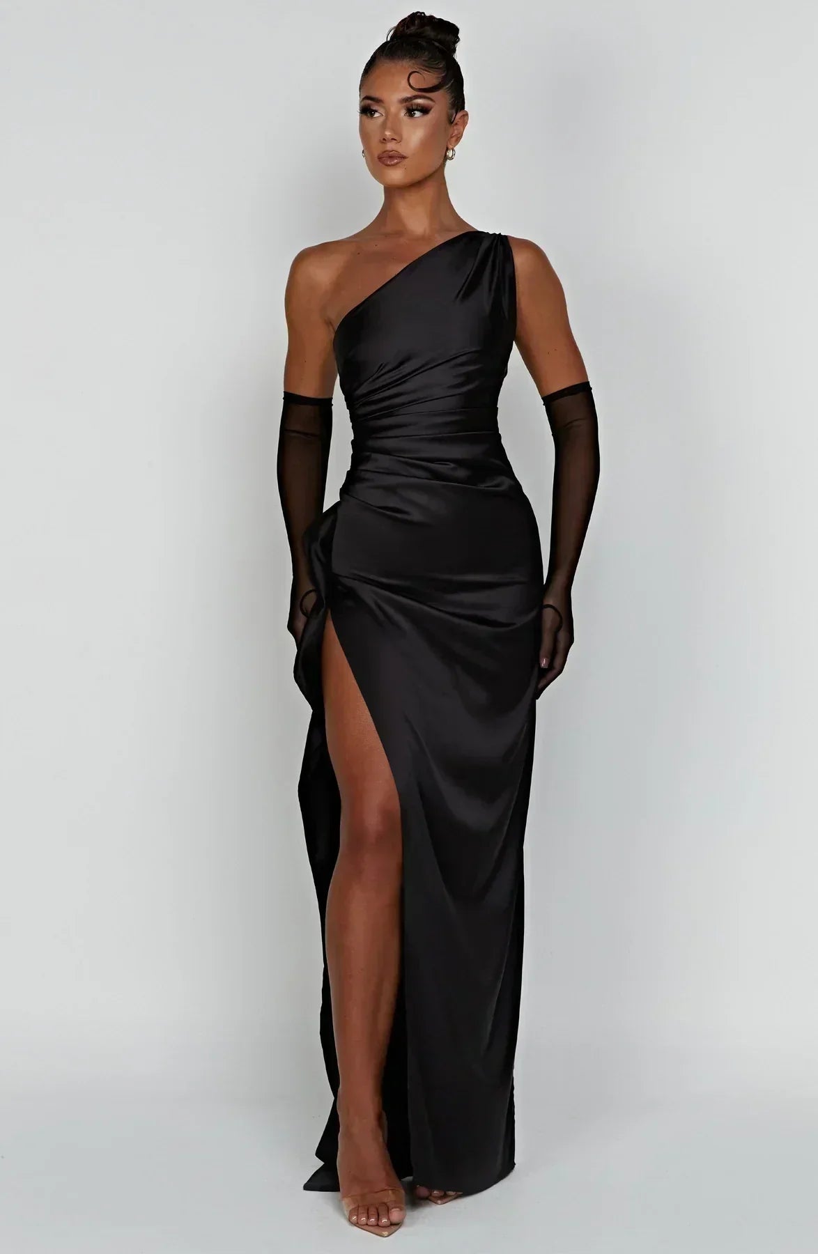 Nabila | Elegant one-shoulder dress for women