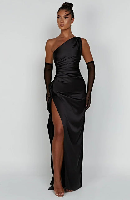 Nabila | Elegant one-shoulder dress for women