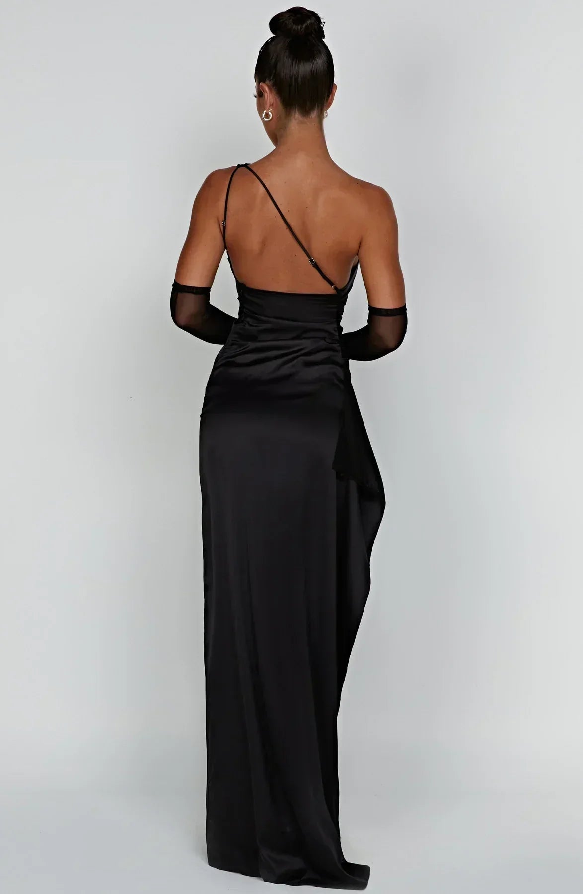 Nabila | Elegant one-shoulder dress for women