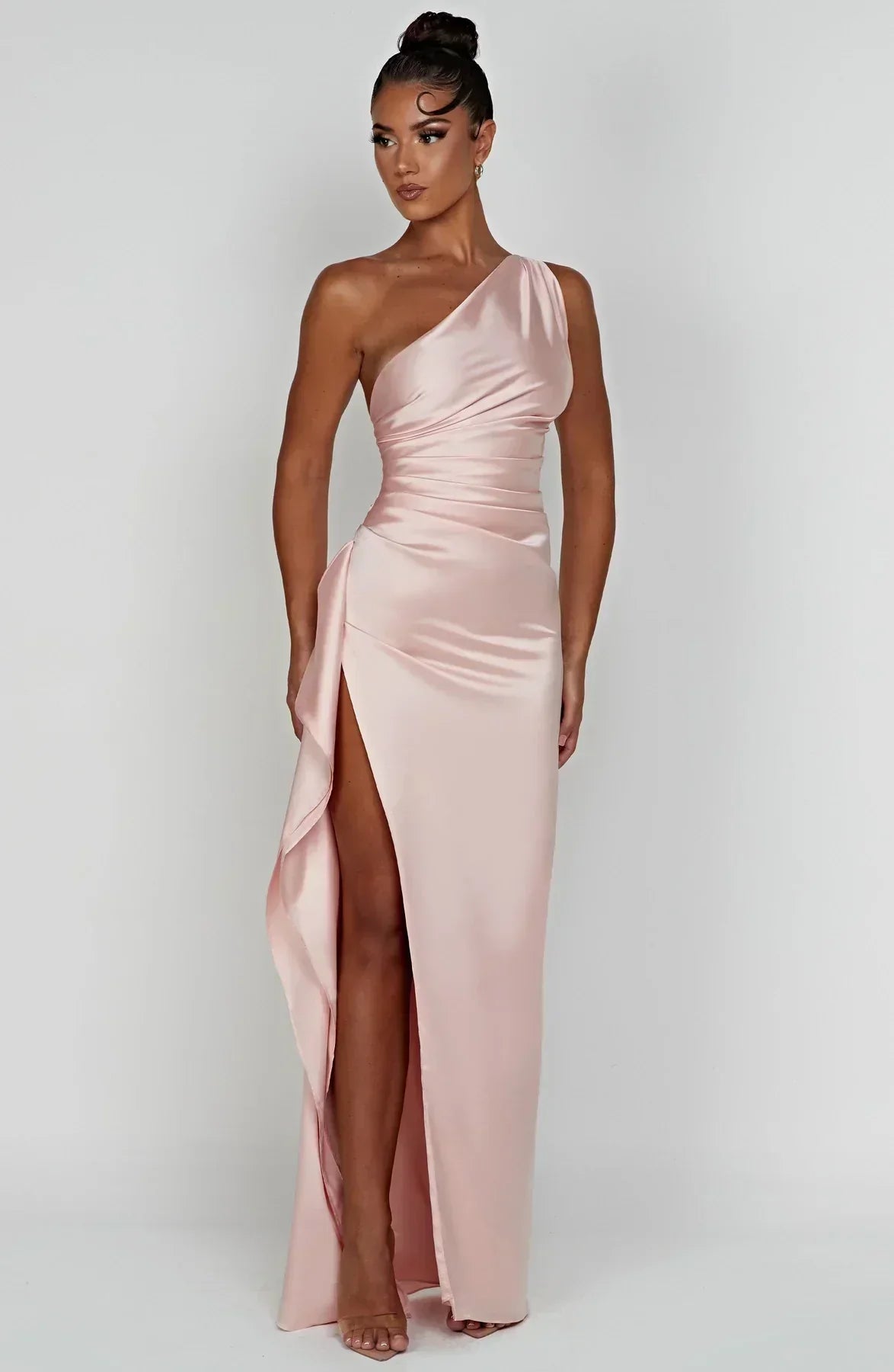 Nabila | Elegant one-shoulder dress for women