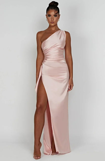 Nabila | Elegant one-shoulder dress for women