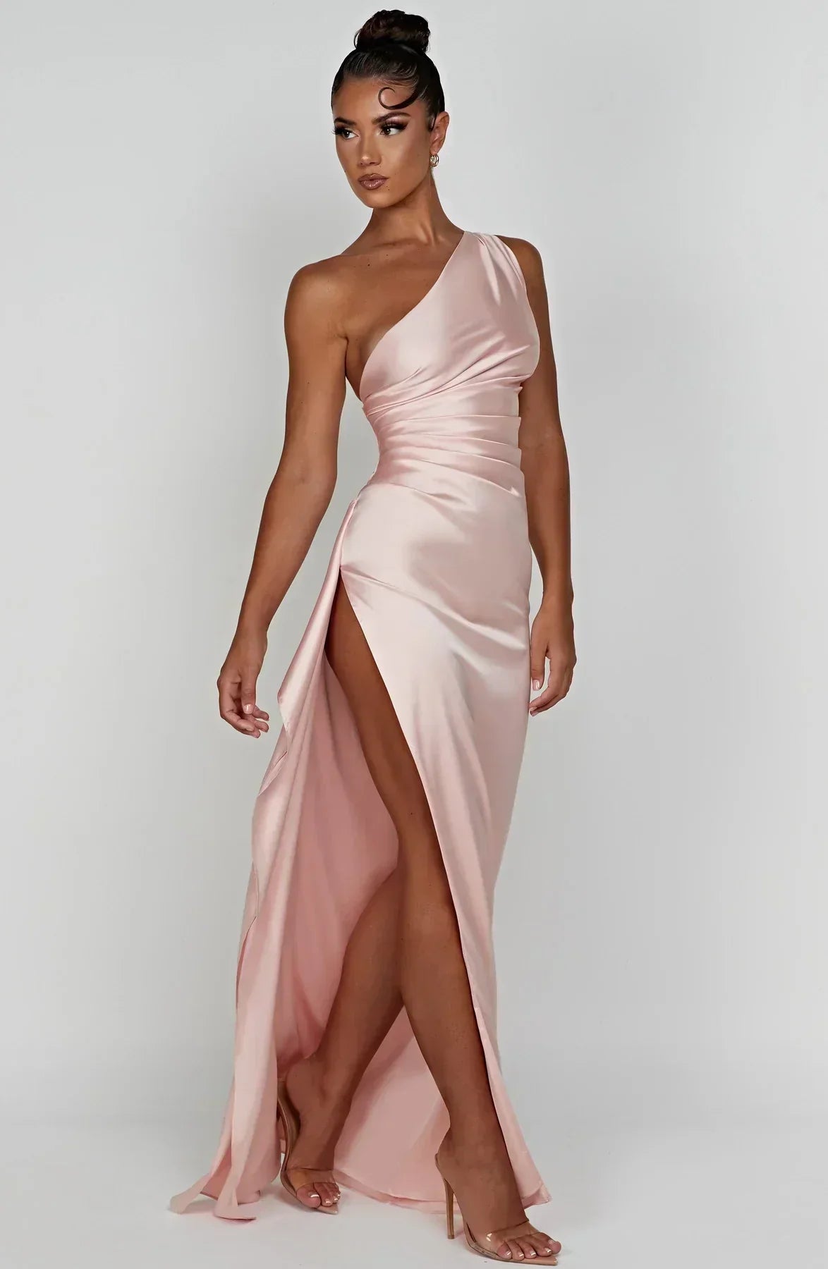 Nabila | Elegant one-shoulder dress for women