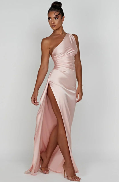 Nabila | Elegant one-shoulder dress for women