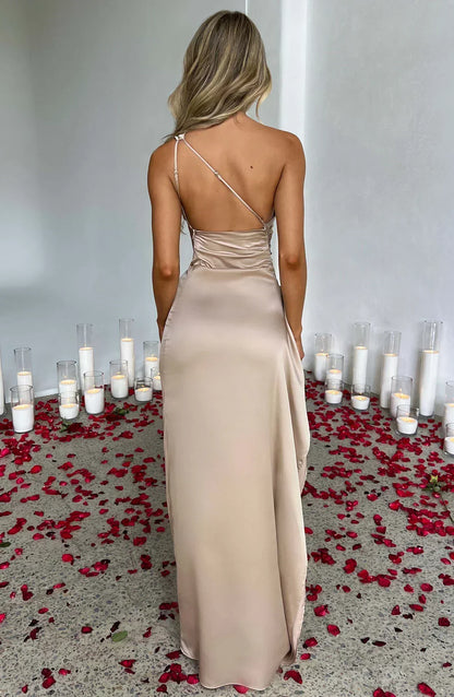 Nabila | Elegant one-shoulder dress for women