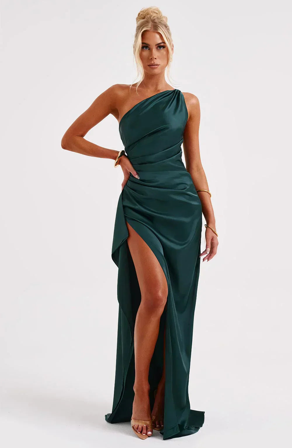 Nabila | Elegant one-shoulder dress for women