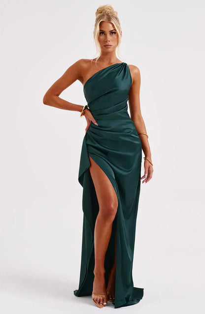 Nabila | Elegant one-shoulder dress for women