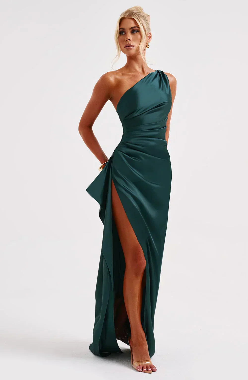 Nabila | Elegant one-shoulder dress for women