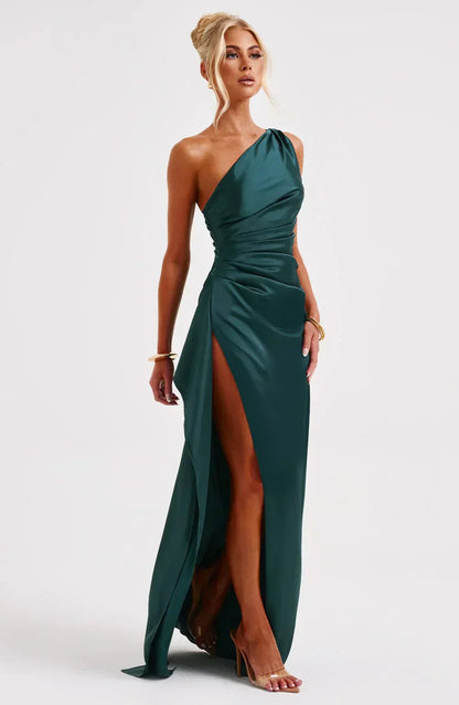 Nabila | Elegant one-shoulder dress for women