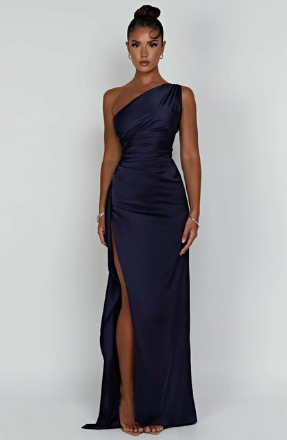Nabila | Elegant one-shoulder dress for women