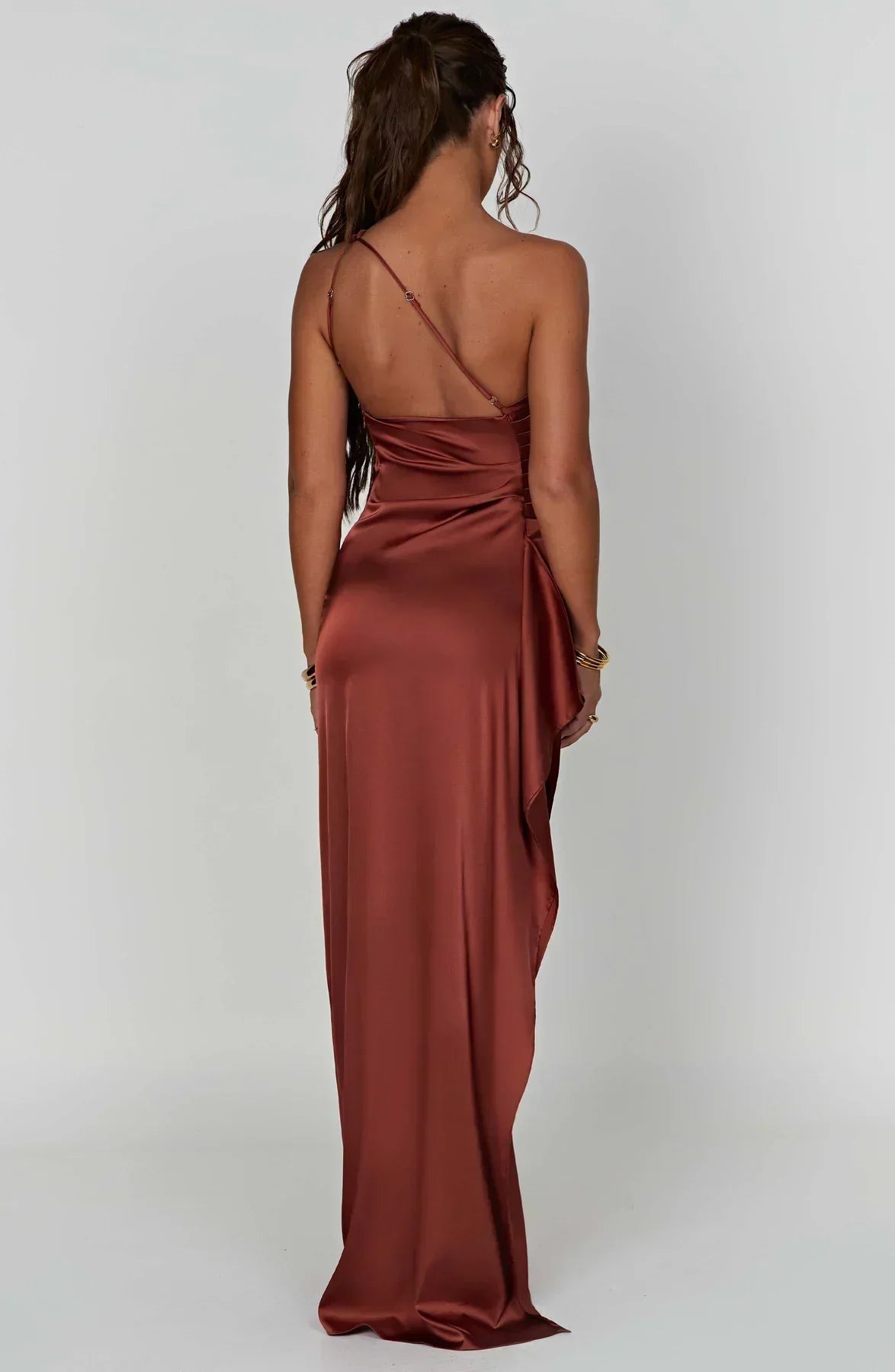 Nabila | Elegant one-shoulder dress for women