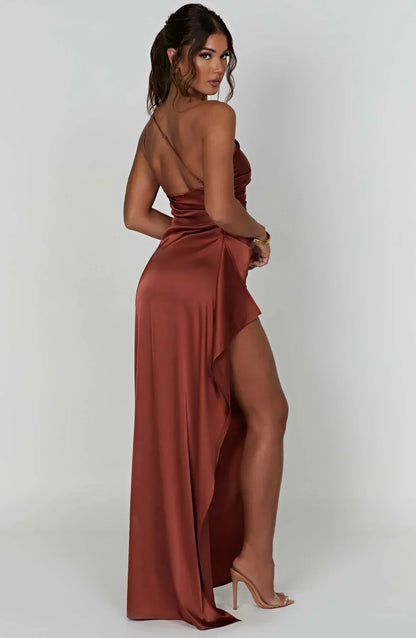 Nabila | Elegant one-shoulder dress for women