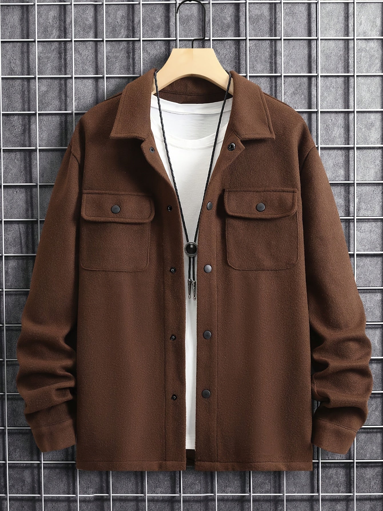 Joris™ Casual Polyester Shirt Jacket