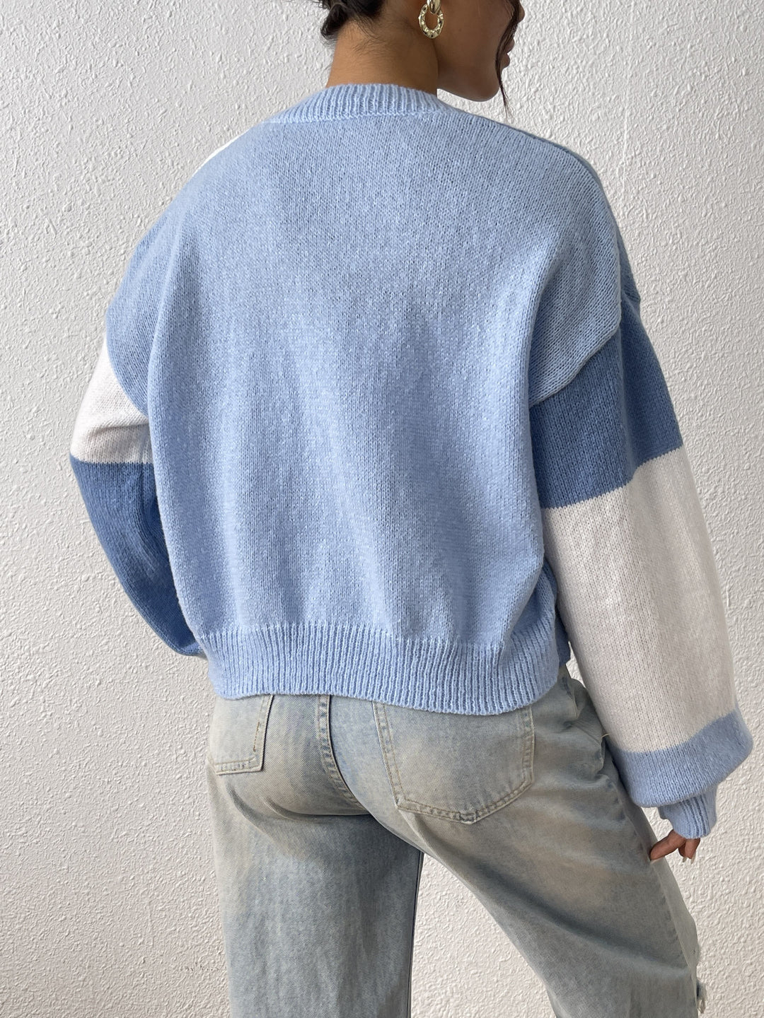 Casual Checked Cardigan | Alina