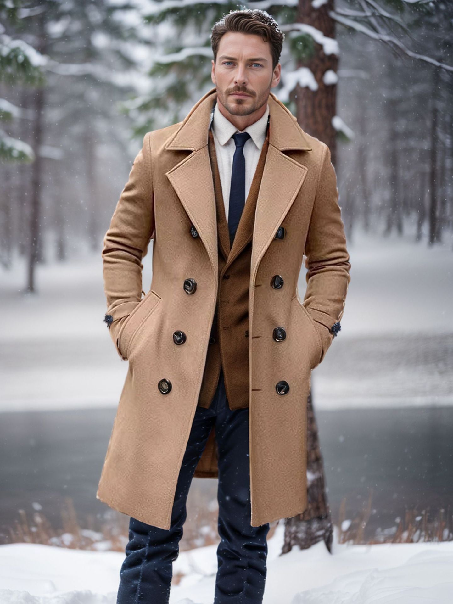 Danish | Classic coat for casual men