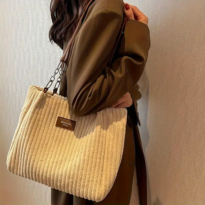 Julia™ | Cotton Corduroy Tote Bag