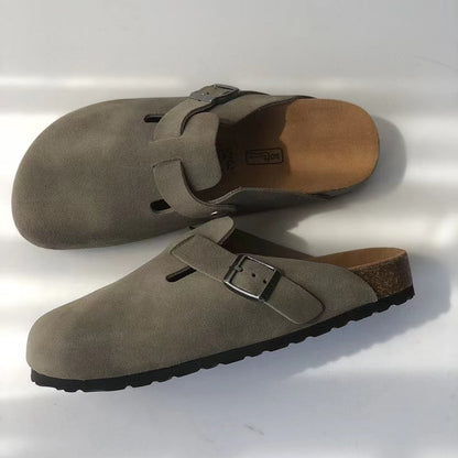 Eudoxia™ - Premium Unisex Leather Slippers/Sandals | Style and quality in one 