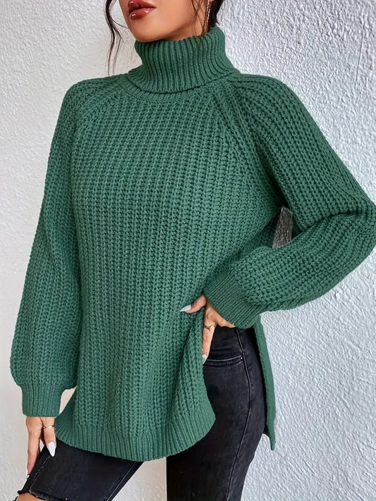 Viola | Classic Knitted Turtleneck Sweater
