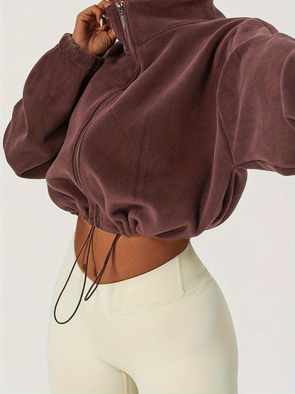 Skim™ Fleece Crop Jacket