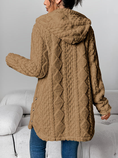 Flufféa™ Button Cozy Coat