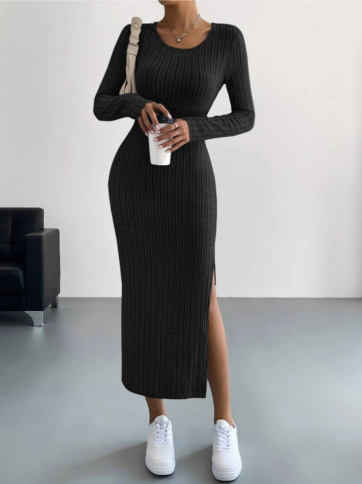 Noah | Knitted long dress for women