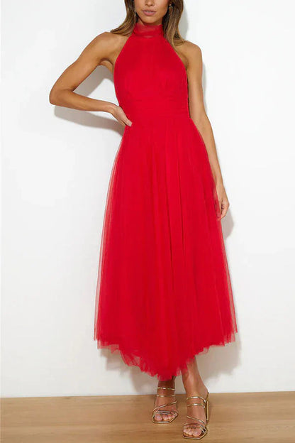 NITA | Women's dress with long skirt