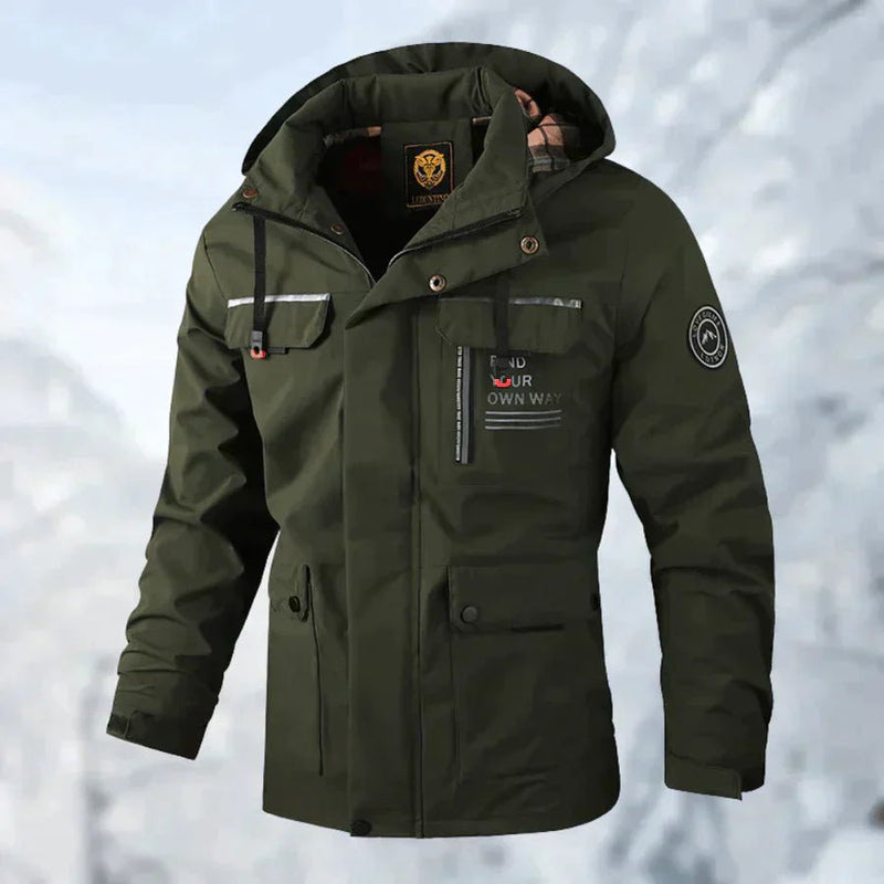 Roland | Cozy waterproof jacket for men