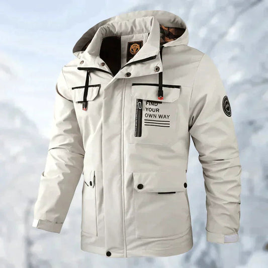 Roland | Cozy waterproof jacket for men